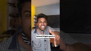 School fights part 2 actorbhargav comedy funny youtubeshorts viral telugu subscribe students [upl. by Archle466]