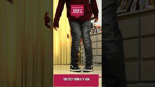 Dance Crip Walk CWALK Tutorial cwalk cripwalk shorts viral [upl. by Ediva364]