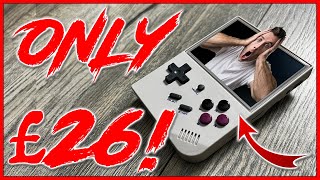 Anbernic RG35XX Unboxing Only £2632 w my code  Out of the Box amp Full Game Library Overview [upl. by Aciras822]