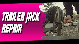 Trailer Jack Repair [upl. by Siul]