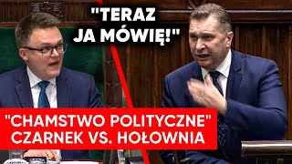 quotChamstwo politycznequot Czarnek z mównicy uderzył w Hołownie [upl. by Hoffmann605]