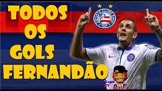 FERNANDÃO  TODOS OS GOLS PELO BAHIA  18 GOLS  2013 [upl. by Aramanta]