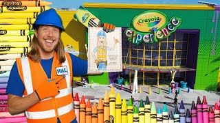 Handyman Hal visits Crayola Experience  Learn about Crayons [upl. by Rauscher]