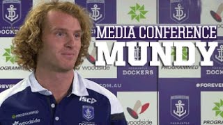 David Munday media conference  5 May 2015 [upl. by Enoval691]