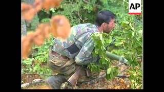 KOSOVO KLA SOLDIERS HOLD POSITIONS IN PROVINCE [upl. by Oiratno246]