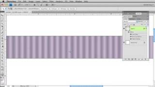 How make grosgrain ribbon in Photoshop for digital scrapbooking [upl. by Shepard299]