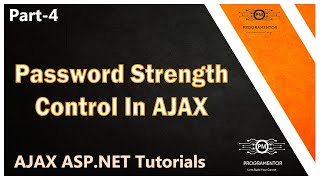 04  Password Strength Control In AJAX In ASPNET  AJAX ASPNET Tutorials  ASPNET HindiUrdu [upl. by Arres]