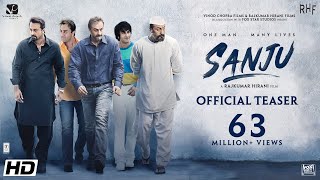 Sanju  Official Teaser  Ranbir Kapoor  Rajkumar Hirani [upl. by Annairb]