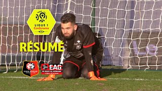 Stade Rennais FC  EA Guingamp 01  Résumé  SRFC  EAG  201718 [upl. by Winona]