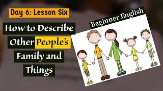 Day 6 Lesson Six  English for Beginners Improve Your English with 10 Minutes of Practice Daily [upl. by Alper]