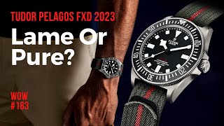 Tudor Pelagos FXD 2023 Black  Watch of the Week Review 183 [upl. by Nordek]