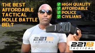 Best Affordable Tactical Molle Battle Belt for Civilians and Duty Belt for Police  Security [upl. by Annavoeg956]