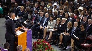 The President Honors the Life of Reverend Clementa Pinckney [upl. by Elacsap]