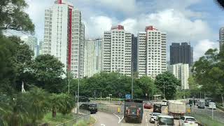 BEAUTIFUL HONG KONG roadtrip bus view [upl. by Niassuh]