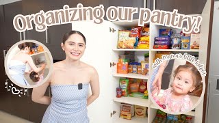 ORGANIZING OUR PANTRY  Jessy Mendiola [upl. by Okia]