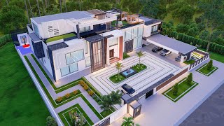 2022 New Modern Luxury Villa  6 Bedroom [upl. by Carrissa949]