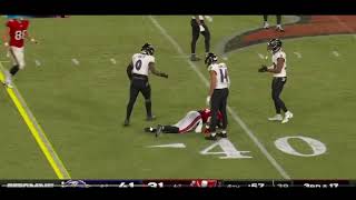 Chris Godwin HORRIBLE LEG INJURY Carted Off  Tampa Bay Buccaneers vs Baltimore Ravens [upl. by Morril]