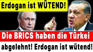 🛑 Der Türkei wurde die BRICSMitgliedschaft strikt verweigert [upl. by Silvano287]