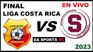 🔴Herediano vs Deportivo Saprissa en vivo  Final  Liga Apertura Costa Rica [upl. by Roarke743]