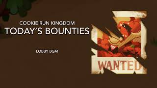 Cookie Run Kingdom  Today’s Bounties Lobby BGM [upl. by Marchese91]