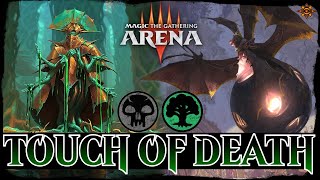 TRAMPLED AND POISONED  MTG Arena  Golgari Toxic Aggro Deathtouch Poison Ixalan Standard Deck [upl. by Tsyhtema]