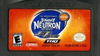 CGR Undertow  THE ADVENTURES OF JIMMY NEUTRON BOY GENIUS JET FUSION review for Game Boy Advance [upl. by Nroht743]