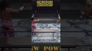 Stonecold gets cracked with kendo stick by Dusty Rhodes 🙈 wwe2k24 gaming [upl. by Anagrom]