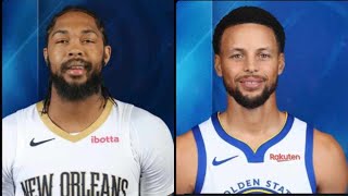 Golden State Warriors vs New Orleans Pelicans NBA Live Play by Play Scoreboard  Interga [upl. by Kissiah]