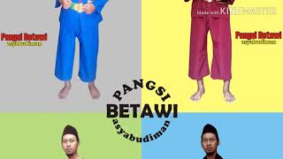 Baju pangsi betawi asyabudiman [upl. by Elohcim]