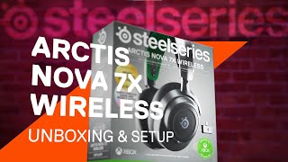 Arctis Nova Pro amp X Unboxing and Setup [upl. by Sayette]