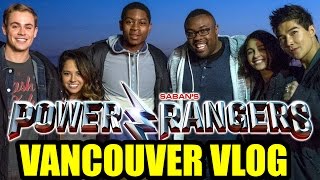 My POWER RANGERS Movie Set Visit and VANCOUVER VLOG [upl. by Eyk157]