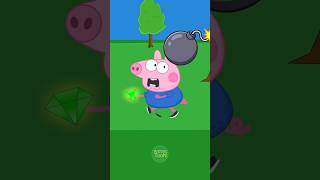 George Stole The Catnap Diamond animationmeme peppapig peppapigparody funnycartoon [upl. by Bokaj]