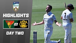 Tasmania v Western Australia  Sheffield Shield 202324  Day 2 [upl. by Reffinnej]