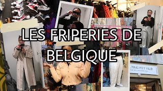 Les friperies de Belgique BRUXELLES 1 [upl. by Harrat99]