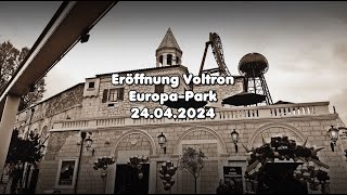 Eröffnung von Voltron  neue Achterbahn im EuropaPark 240424 [upl. by Herod]