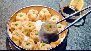 PORK AND SHRIMP SIOMAI RECIPE  BEST AND EASY WAY TO MAKE SIOMAI  GOOD FOR BUSINESS ALSO [upl. by Enaed]