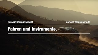 Porsche Cayenne  Fahren und Instrumente [upl. by Tipton]