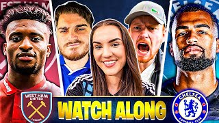 CHELSEA VS WEST HAM WATCH ALONG [upl. by Anert]