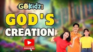 GODS CREATION  Action Song  Kids Songs  Sunday School Song [upl. by Esilec]