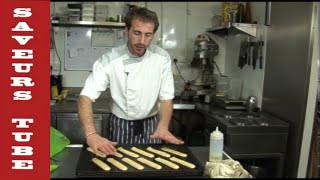 How to make Choux Pastry with The French Baker TV Chef Julien from Saveurs Dartmouth [upl. by Sialac]