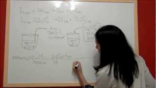 QUIMICA REDOX E23 Cálculo de la concentracion de SH2 de un gas reacción con I2 [upl. by Anua]