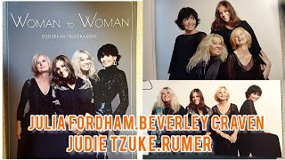 Woman to Woman live tour BexhillJulia Fordham Beverley Craven Judie Tzuke Rumer [upl. by Klinger]