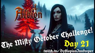 Albion Online The Misty October Challenge Day 21  Looking for the Perfect Cedar Tree [upl. by Enorel16]