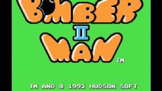 Bomberman II NES Music  Menu Theme [upl. by Ellerret558]