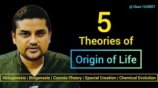 L2 Theories of Origin of Life  Evolution  Class 12NEET by Pashupati Sir [upl. by Bron668]