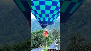 Hot Air balloon in Kerala ❤️🔥😱 [upl. by Kylander255]