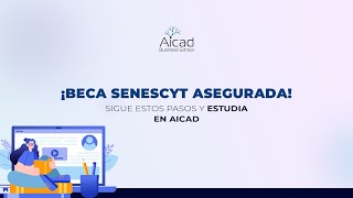 ¡Beca Senescyt ASEGURADA Sigue estos PASOS y Estudia en AICAD [upl. by Sel]