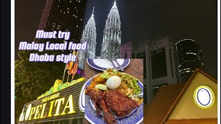 Malaysia street food  Local Malay food  nasi Kandar  nasi Lamak  street food Malaysia [upl. by Ettigdirb]