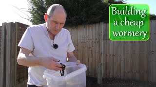 Building a cheap wormery with Andrew Bolderson [upl. by Deegan621]