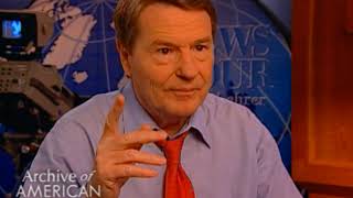 Jim Lehrer on his view of the Kennedy Assassination conspiracy theories [upl. by Ardnasac140]